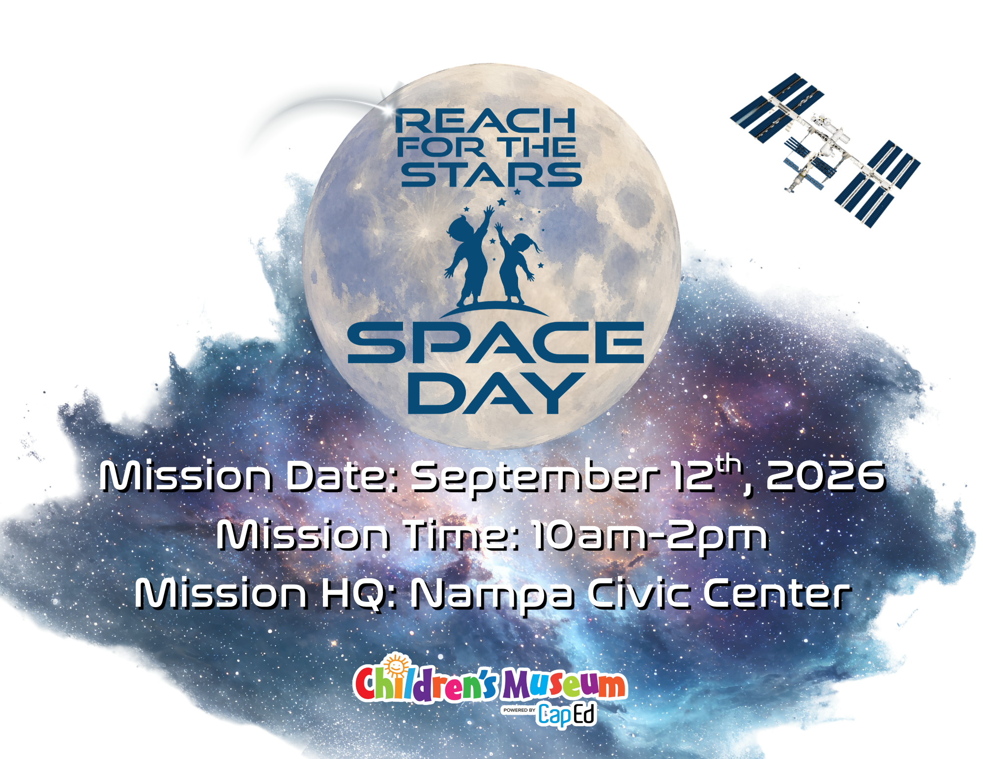 SAve the date, Space Day Saturday September 12th 2026