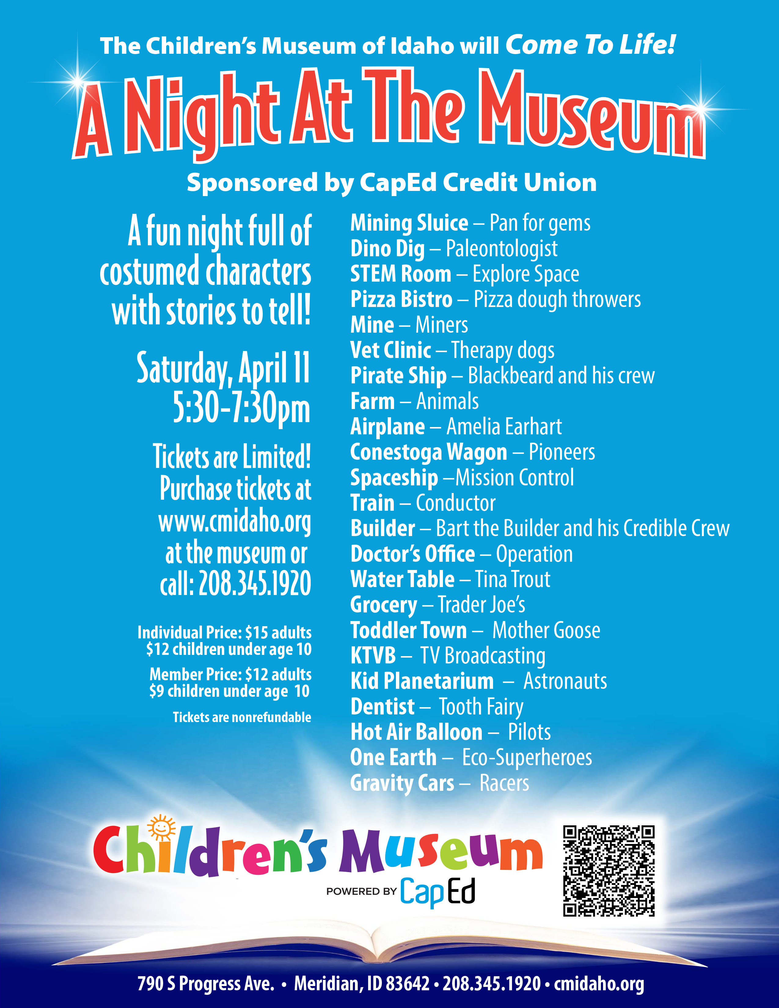 Night at the Museum Flyer