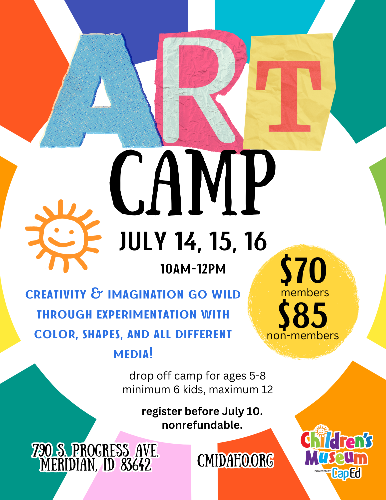 Art Camp Flyer