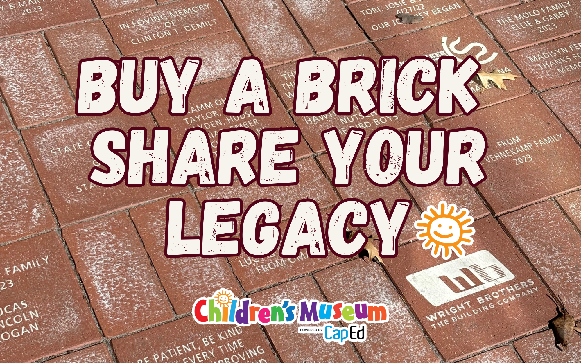 Buy a brick fundraiser