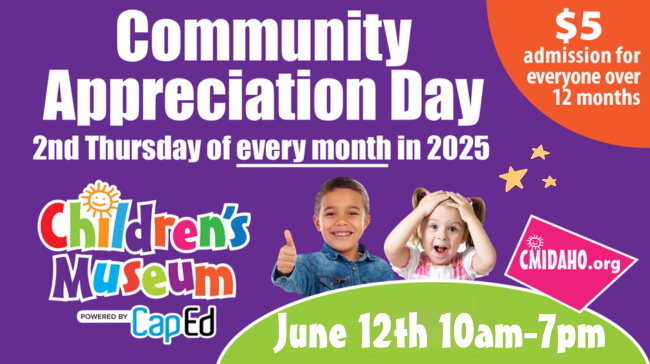 Community Appreciation day $5 and extended hours 