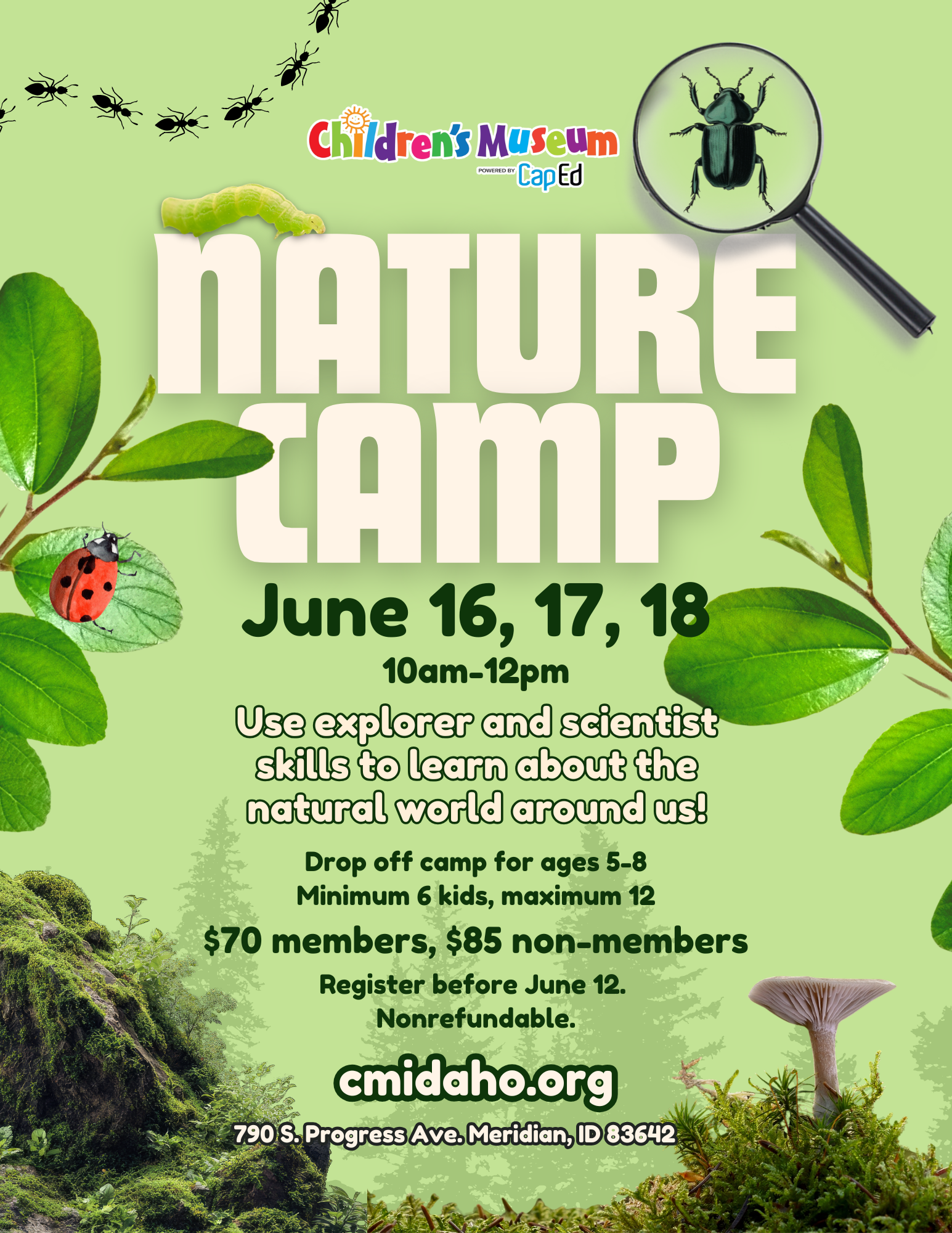 Nature Camp Flyer